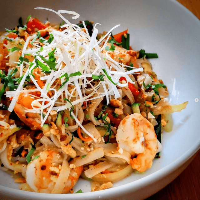 Pad thai aux crevette
