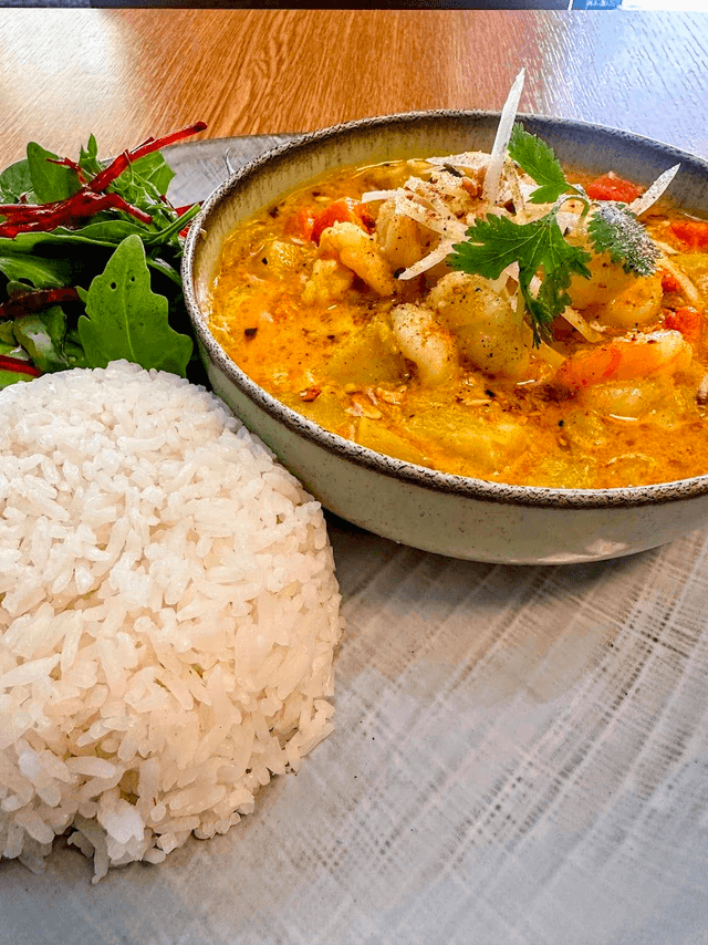 Curry de crevette